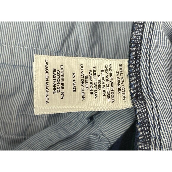 Vineyard Vines Mens 30 Breaker Pants Slim Fit Tartan Plaid Black Watch Chinos - Picture 10 of 13